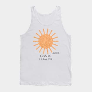 Oak Island, NC Summertime Vacationing Beachgoing Sun Tank Top